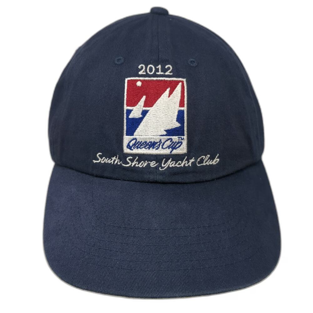 Baseball Cap Blue One Size Hat South Shore Yacht Club 2012 Queens Cup Brewery